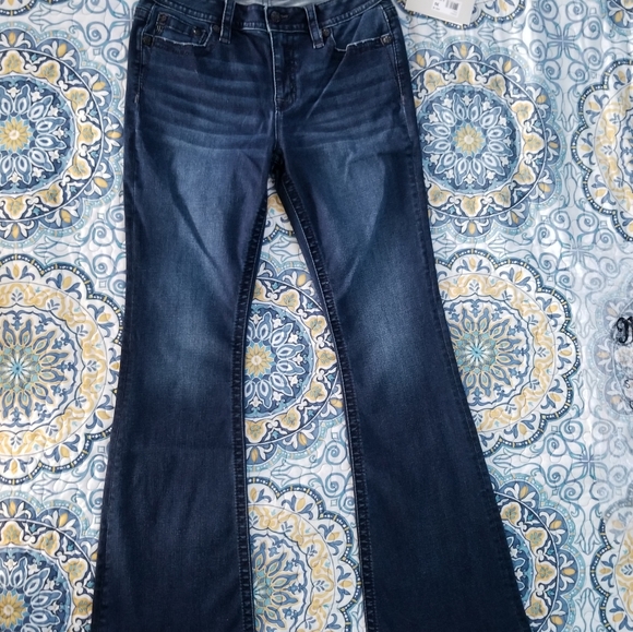 NEW!Miss Me 30 flare flap pocket jeans - Picture 8 of 11